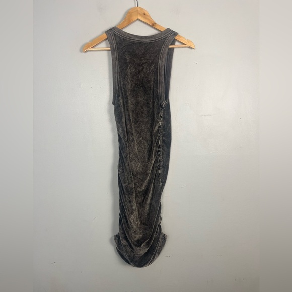 SUNDAYS washed capucine dress in mineral wash black size small - Picture 5 of 5